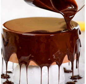 Дзеркальне покриття з чорного шоколаду  MIRROR DARK CHOCOLATE ТМ "Irca"